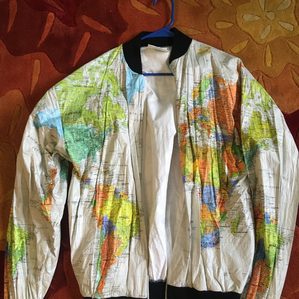 Tyvek- Kurt Cobain Map Jacket